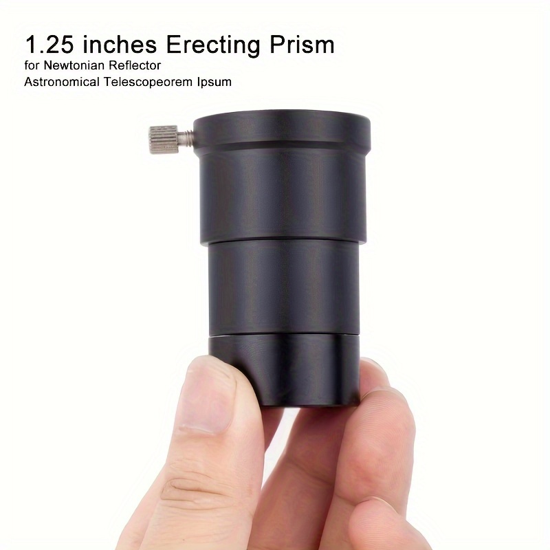 1.25 Inch Roof Erecting Prism For Newtonian Telescopes - 1.5x Magnification With T2 Thread