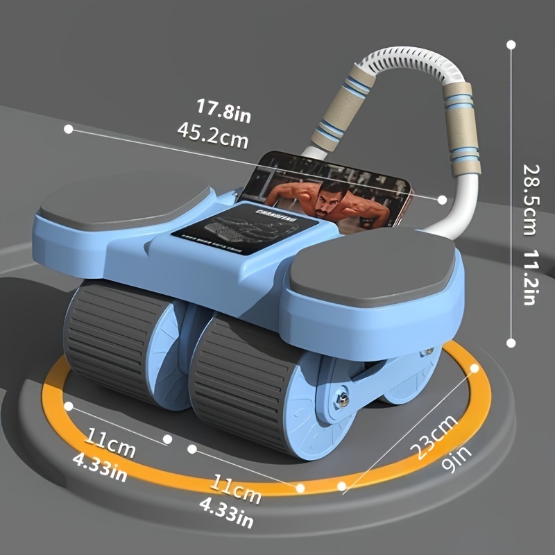 1pc Soporte Codo Rebote Automático Rueda Ejercicio Abdominal - Temu