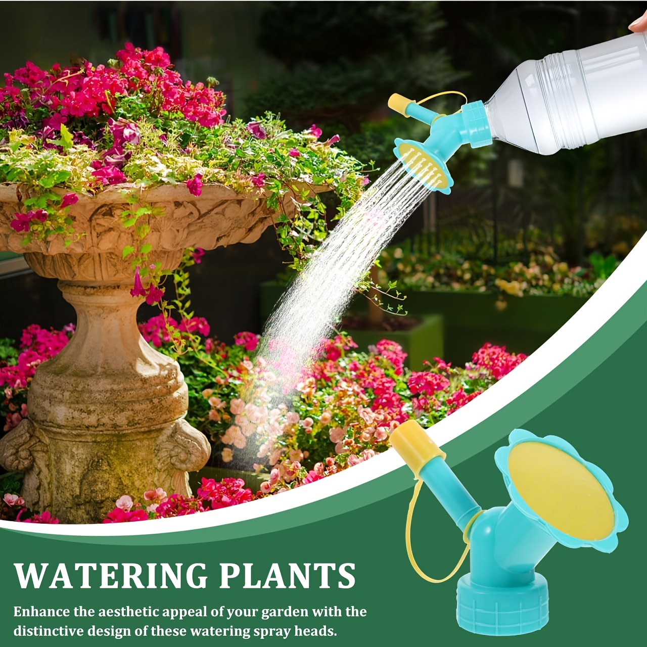 Plastik-Sprinklerdse fr Topfpflanzen, Giedse, Gieflasche,  Gartensprinkler, Bewsserungswerkzeug