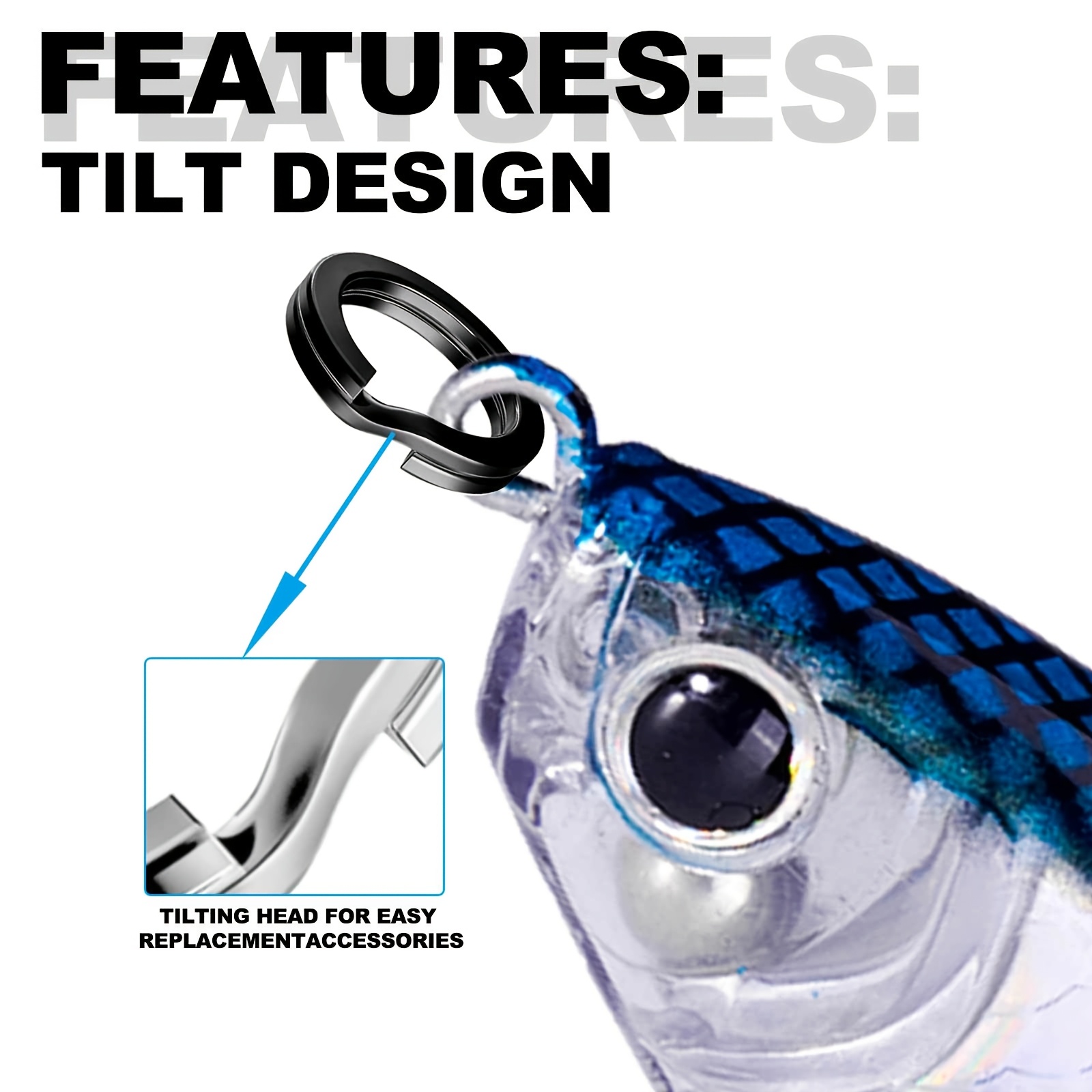   100pcs fishing connecting split rings are made of 304 stainless steel thickened and reinforced flat   with super strong tension fishing split rings
