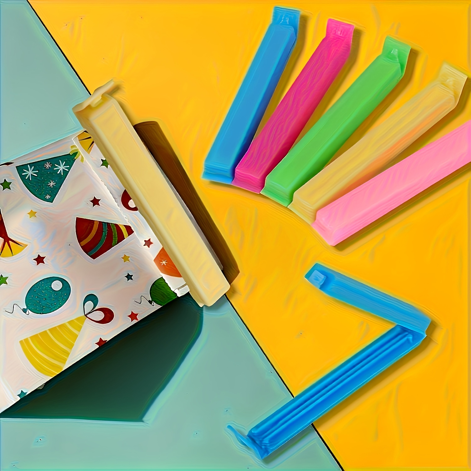plastic food bag clips reusable sealing clips for freshness and kitchen storage accessories 0