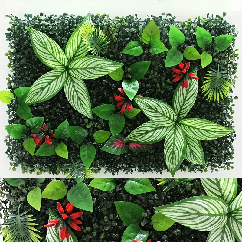 An Artificial Plant Lawn. Suitable For Courtyards, Hotels, And Home Decor. Artificial Plant Lawn Wall, Store Signage, And Bionic Plants