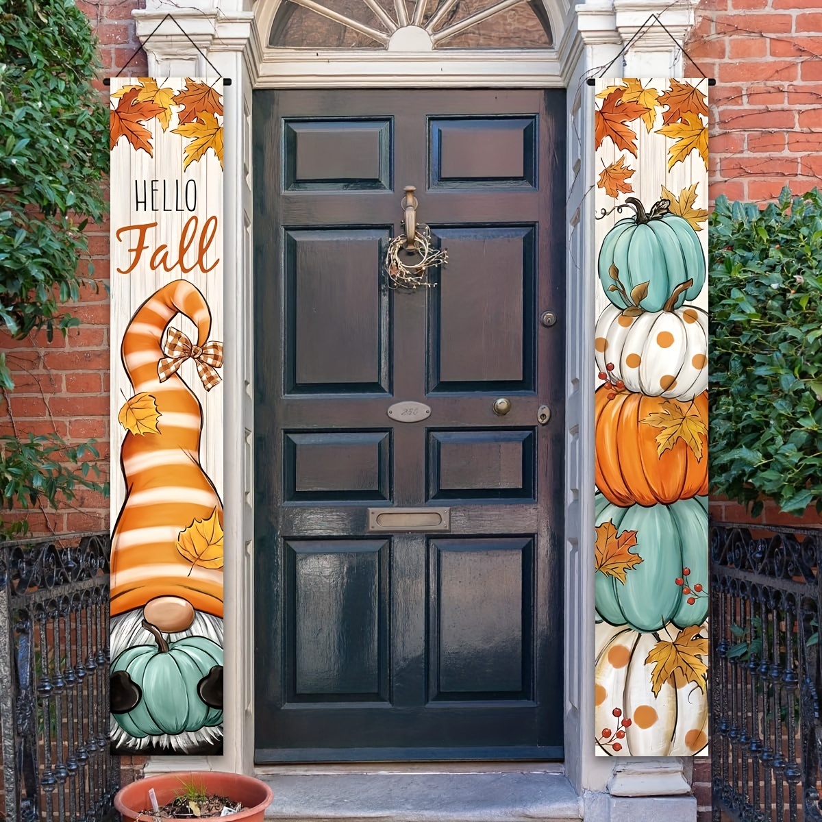 Hello Autumn Banner Set - Ahornblatt Girlande Herbstdeko