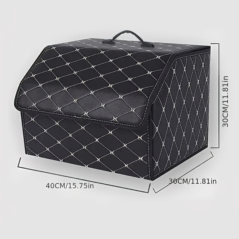 Portable Car Trunk Storage Box, Car Folding Storage Box, Trunk, Storage And Organization Of Car Interior Supplies.