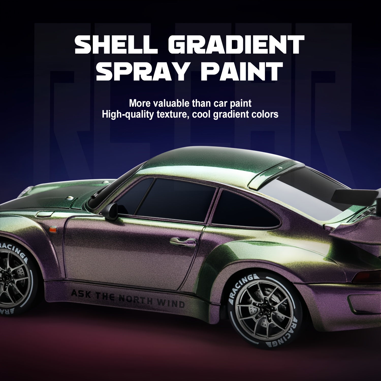 1:24RC Drift Car, Four-color for PORSCHE Car, 20km/h High-speed Rc Car, 4WD RemoteControl Car with Tire Roadblocks And LED Lights Batteries Suitable for Children Over 8 Years Old Birthday, Holiday Gifts