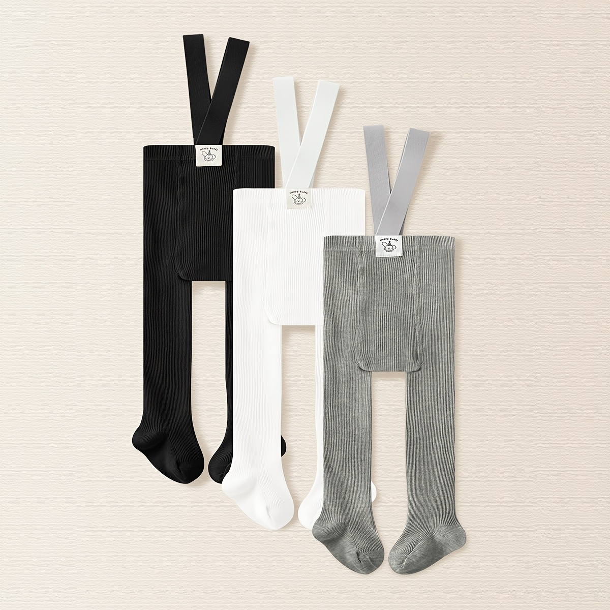 pair baby newborn tights suspenders weightlifting leggings