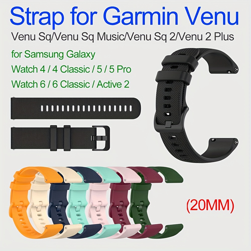 Bracelet silicone classique Garmin Venu SQ 2 (orange