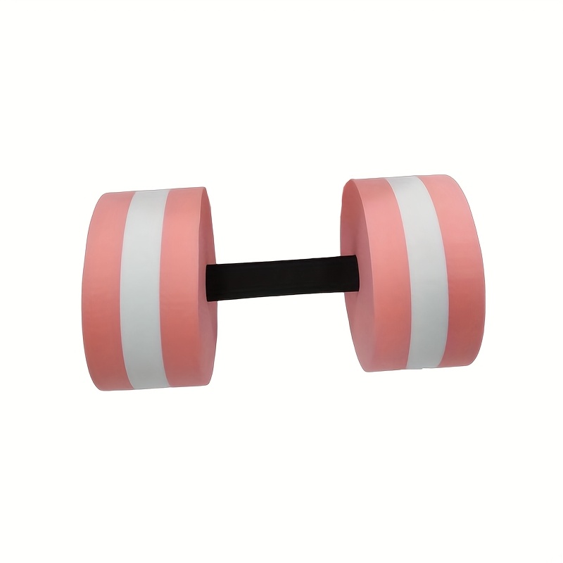   fitness barbell summer swimming and exercise water floatable dumbbells water gym weights eva floating dumbbells for beginners swimming assist barbell foam ball   bar eva foam dumbbells for aqua aerobics unisex swimming gear and yoga equipment suitable for pool aerobics yoga hand strength training and pond water fitness equipment