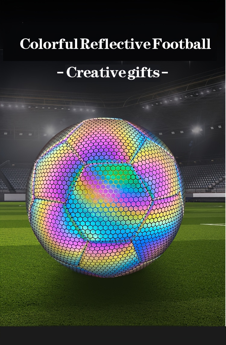 luminous football adult youth competition training luminous reflective wear resistant football football details 4