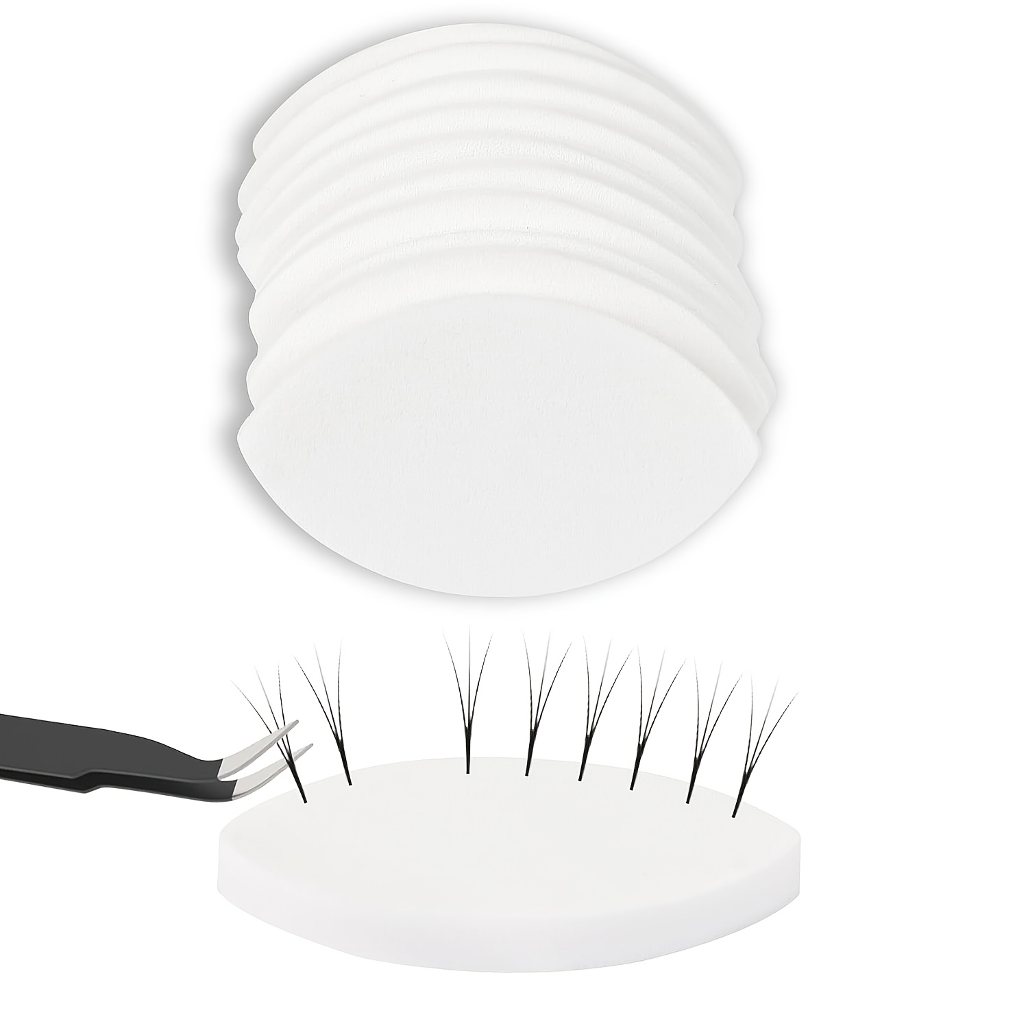 30pcs False Eyelashes Soft Maple Leaf Feel Lash Tool Pads