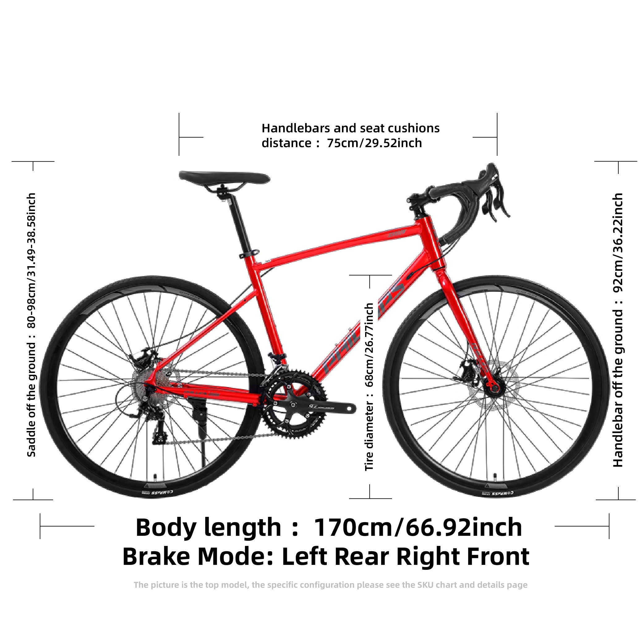 Road bike 18 inch frame hotsell
