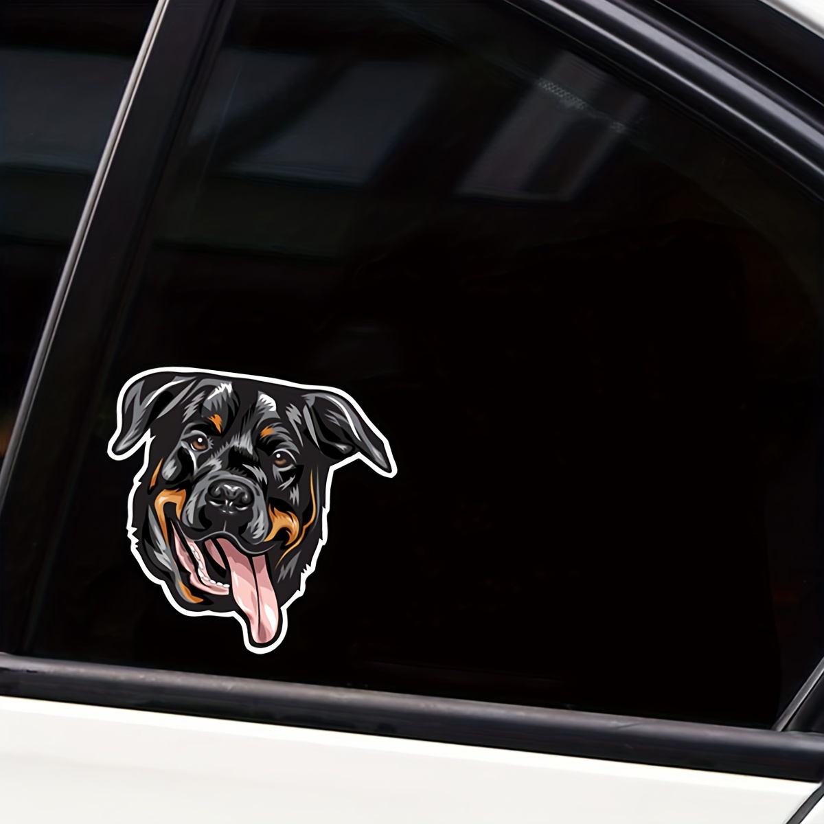 4in1 Rottweiler Dog Sticker Car Decal Rottweiler Cool Vinal - Temu