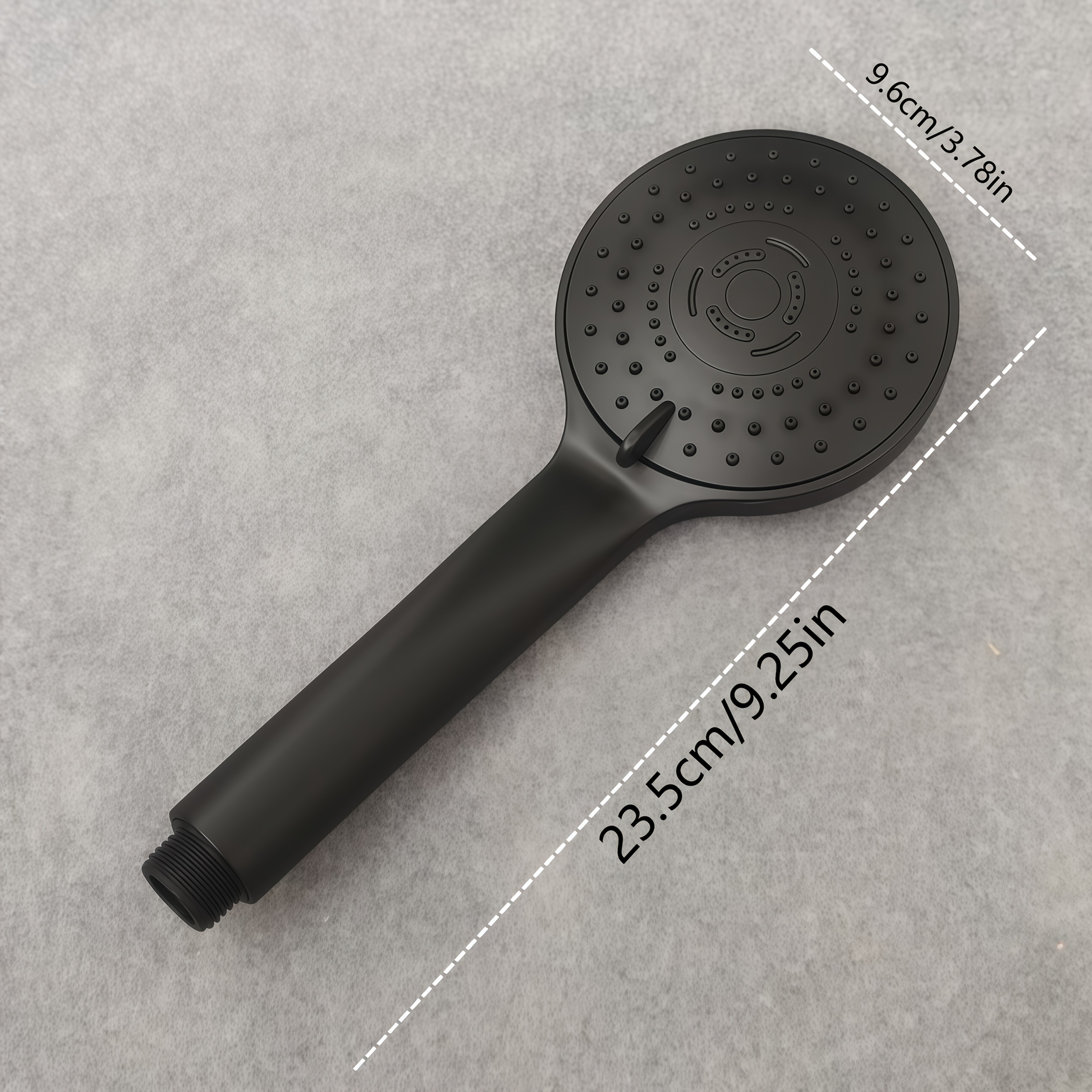 Household Pressurized Shower Head with Five-Setting Adjustable Spray