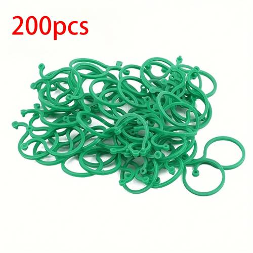 200pcs gardening plant support set trellis clips vine cable ties tomato vine fixing tools multifunctional plant climbing frame