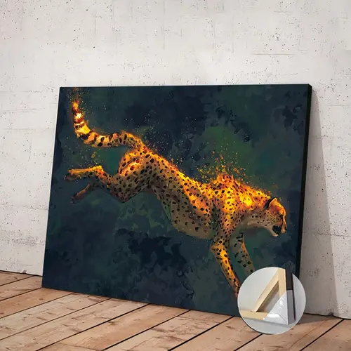 1pc wooden frame canvas painting suitable for home and office decoration is a unique gift for singles parties