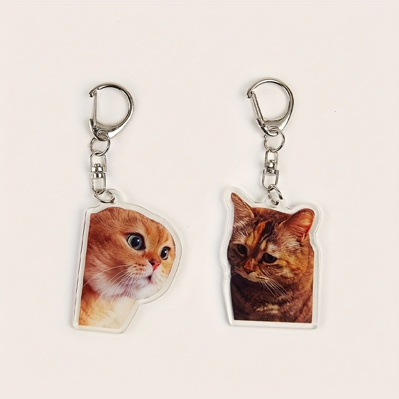 Süßer Katzen-Schlüsselanhänger – Niedliches Kätzchen Als Accessoire Für Schlüssel & Tasche