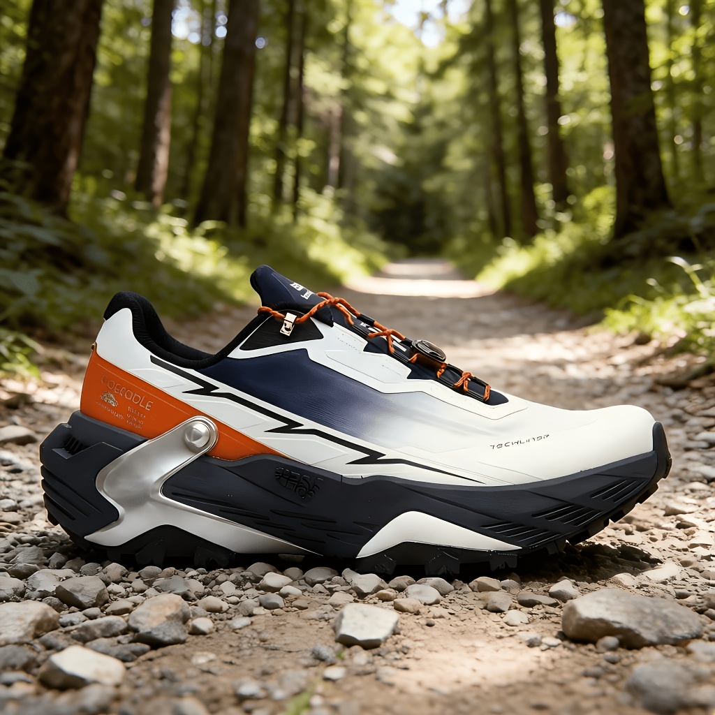 Panyan Wolfcaw Men's Lightweight Breathable Outdoor Sneakers - Shock-Absorbing Anti-Slip Trail Running Shoes with MD Sole Suitable for, Gym, Casual Wear, Low-Top Athletic Footwear for - Use
