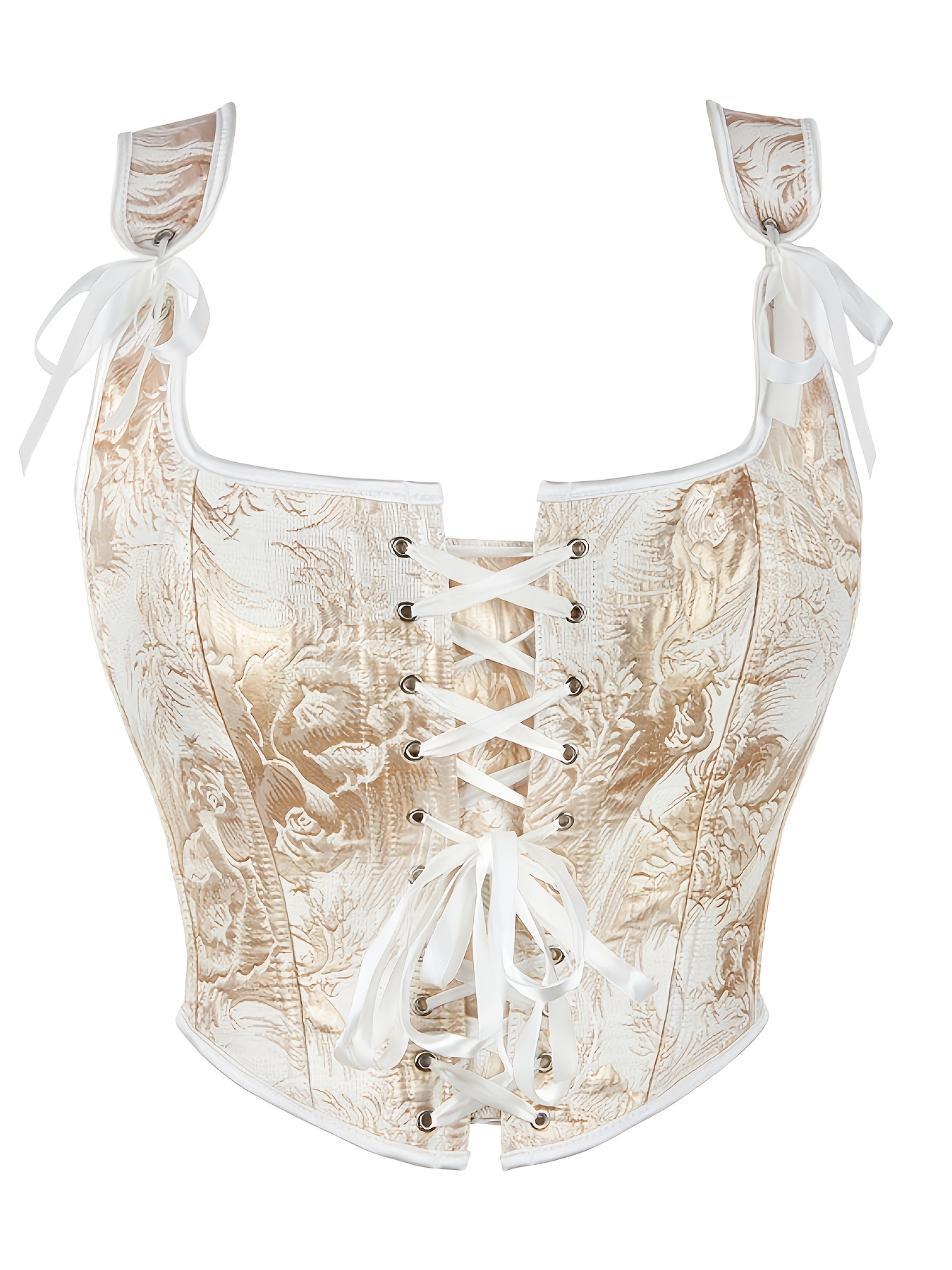 Costura Corte Frances Blusa Elegante Blusa Encaje Floral