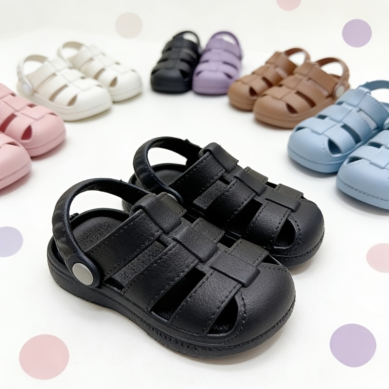 spring summer childrens   unisex soft soled breathable slip on closed toe shoes versatile lightweight breathable  