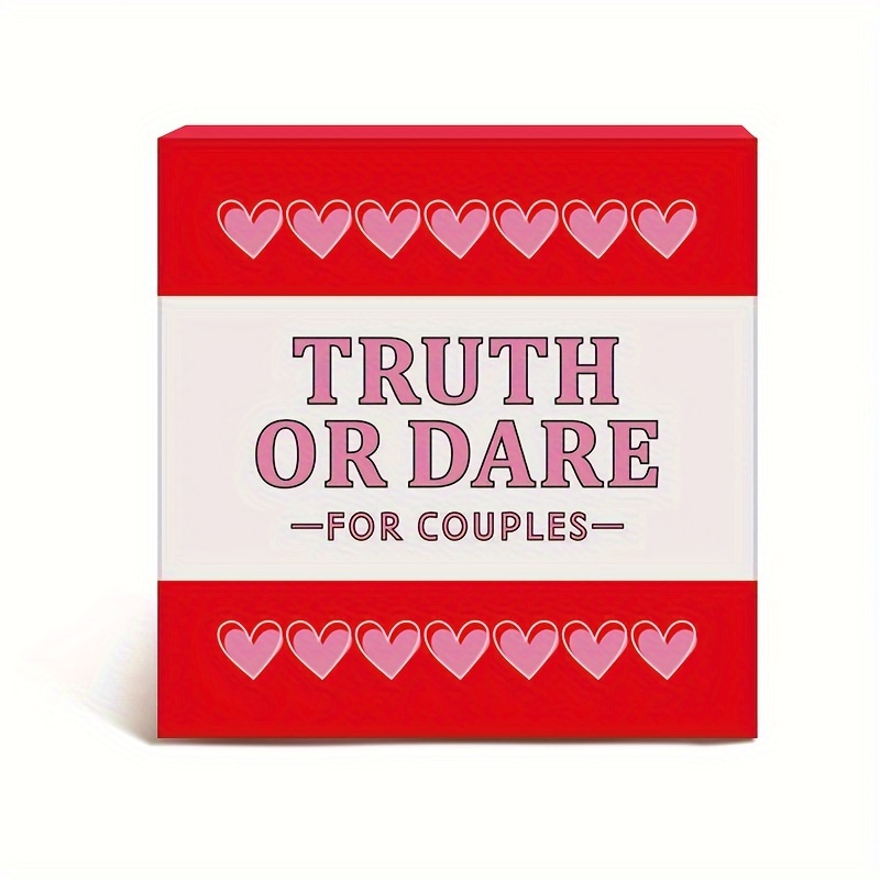 

Couple Mini Version "real Or Bold" Bedroom Game, Party Entertainment, Tabletop Game, 18+ Adult Toys, /christmas/valentine's Day Gifts, Couple Romantic | 50 Cards |