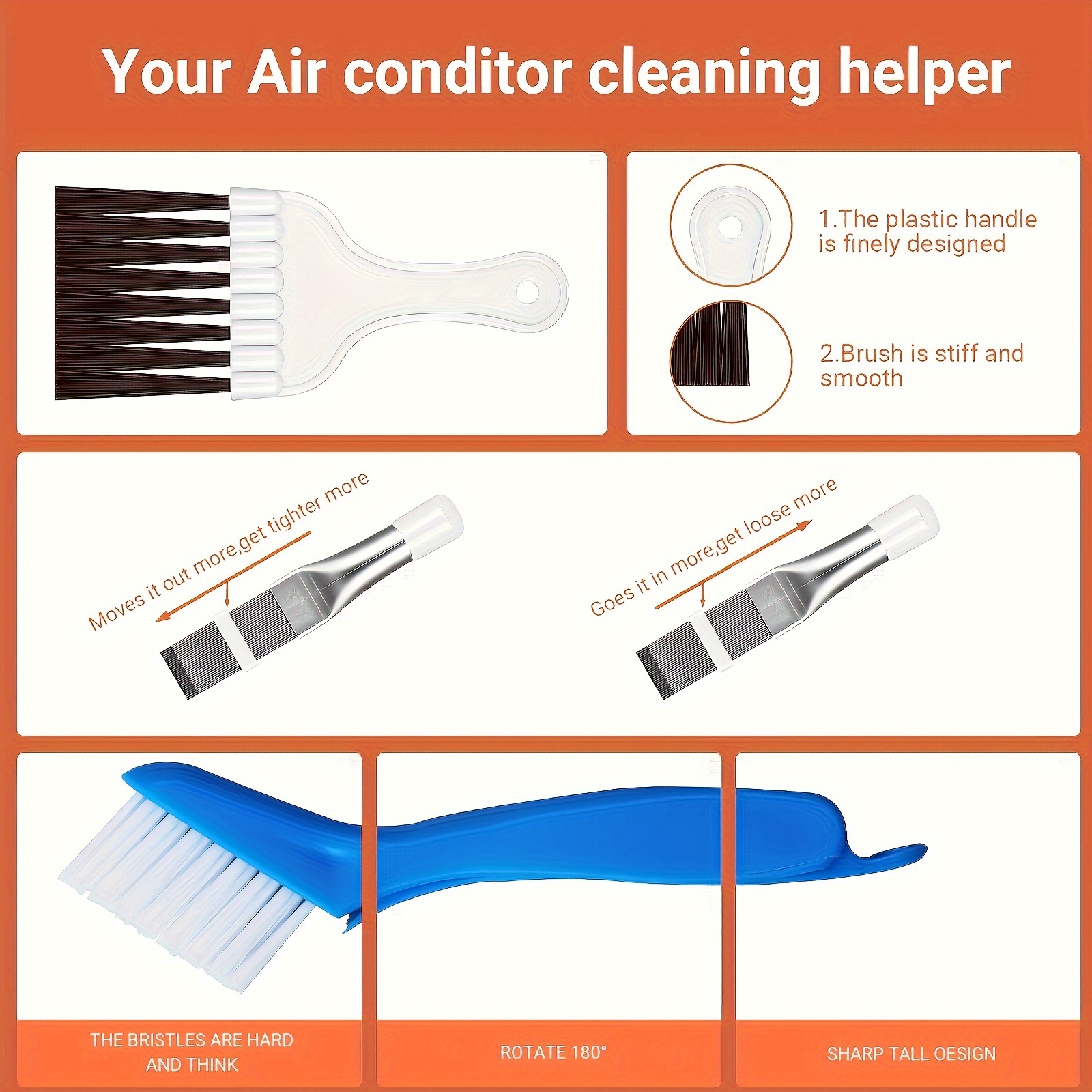   set 95cm 37 4inch 130cm 51inch household hanging air conditioner cleaner suitable for large summer air conditioners air conditioner water bag dust remover accessories   used repeatedly cleaner with drainage pipe and support plate send three professional cleaning brushes details 6