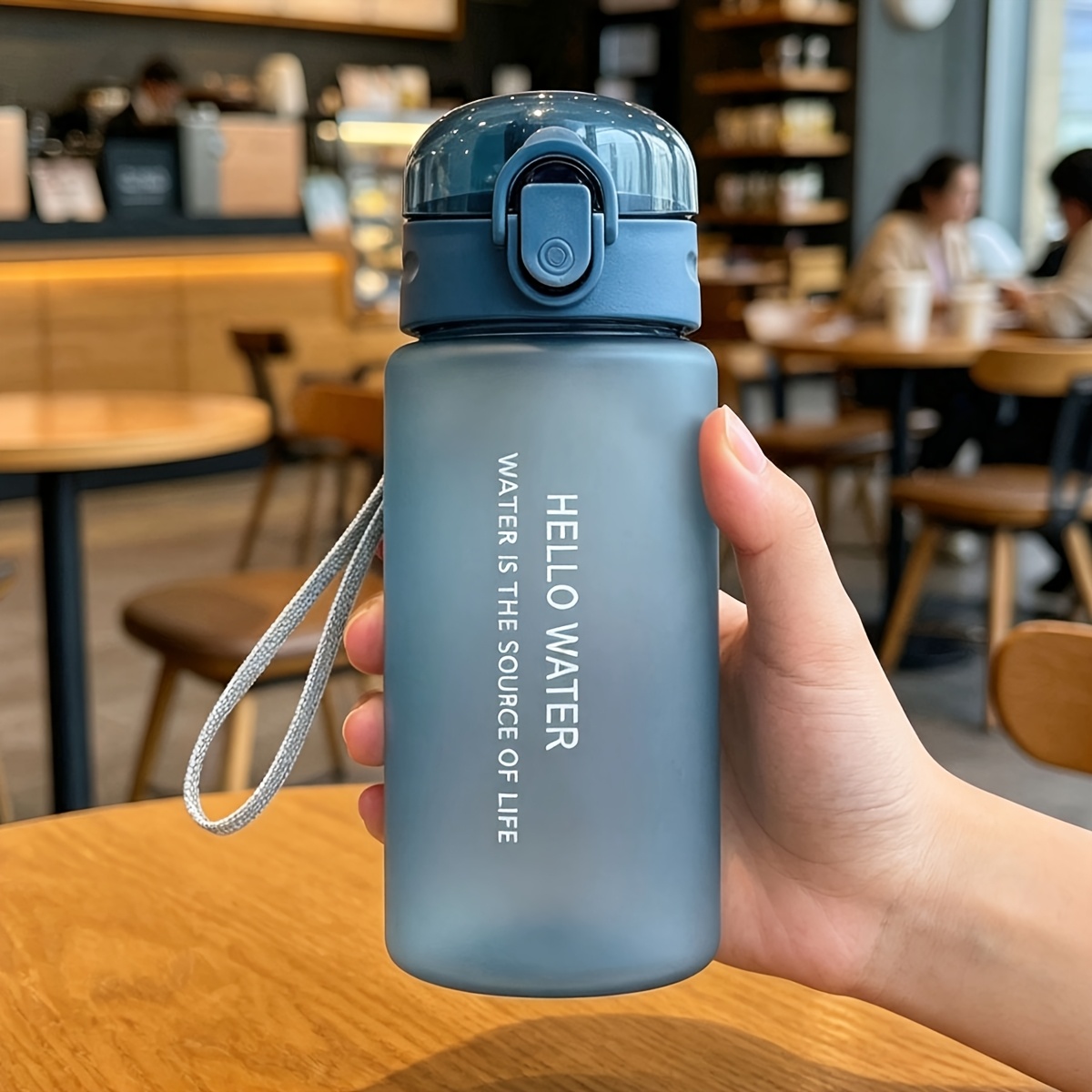 TEMU 1pc 500ml Bottle Cup Cartoon Water Jug Sports Outdoor Portable, Lightweight, Round, Suitable For Running And Sports, Gift, Party, Travel Water