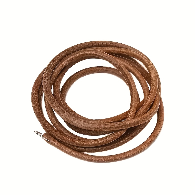 TEMU 1pc Household Brown Sewing Machine Belt, 1.83 Meters Long And 5 Millimeters Thick, , , , , Wear-resistant, Sewing Machine Additions