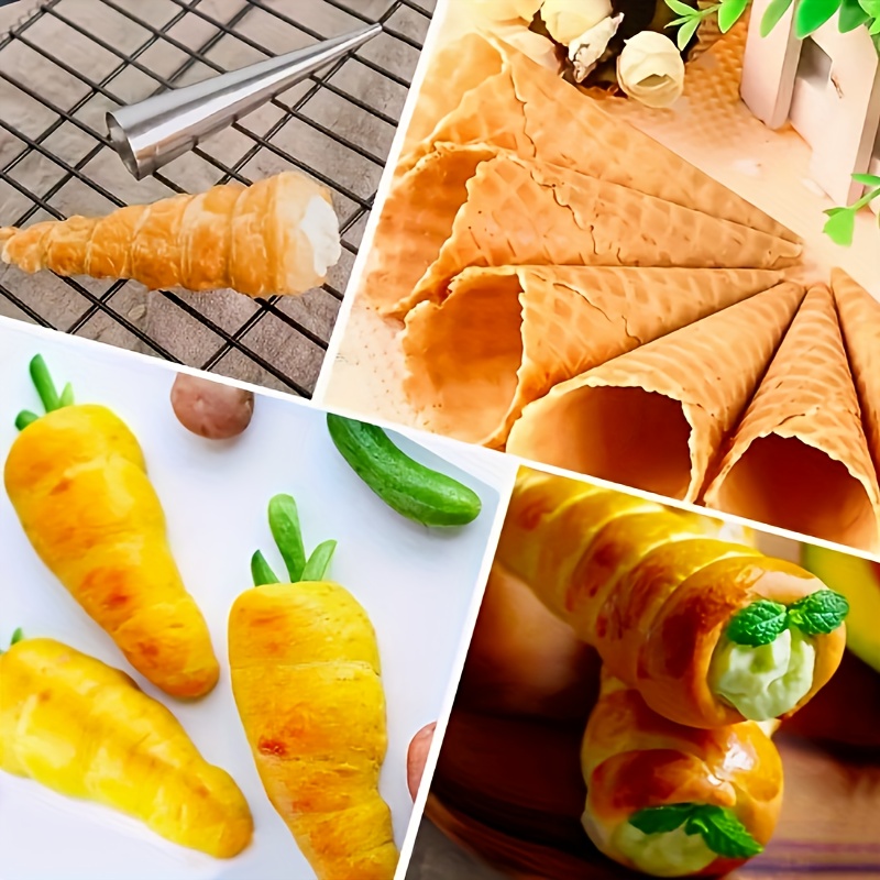 20pcs stainless steel croissant cream roll mold set         Product details 8