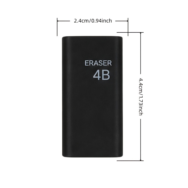 4  eraser   for students drawing and sketching leaves no residue ideal for exam drawing