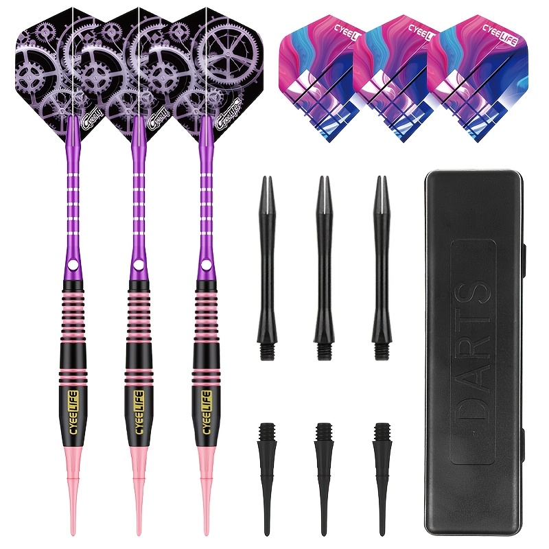 E-shop 18g Weiche Spitze Darts Plastikkopf Professionelle Wettkampf- Heimdarts Pink