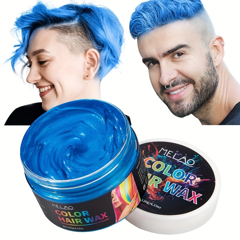 instant hair color wax 9 vibrant colors natural temporary dye for diy hairstyles perfect for halloween parties cosplay more easy to use washable suitable for all skin types hair types hair dye hair dye color permanent details 9