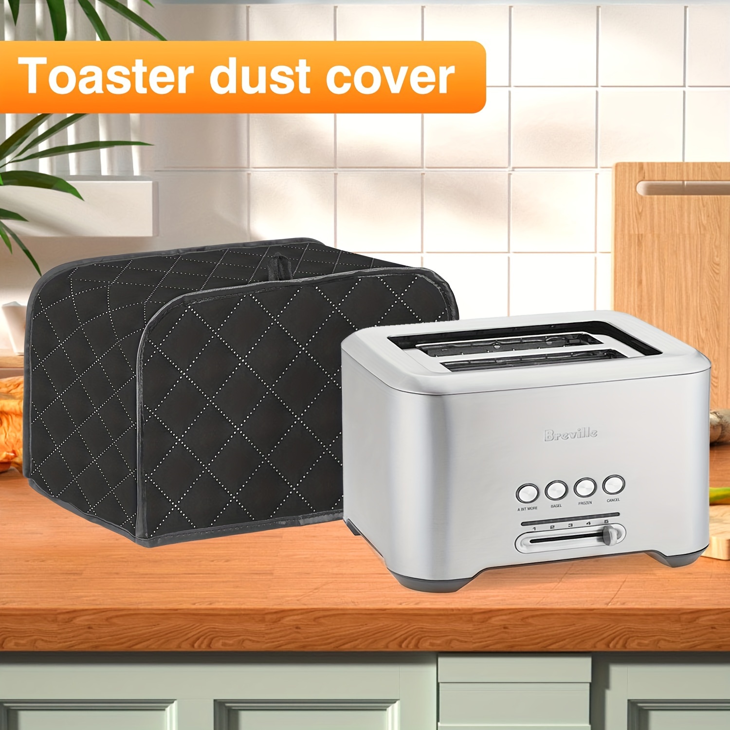 large capacity home use 2pcs bread toaster cover dust cover 4pcs bread toaster cover dust protection cover details 0