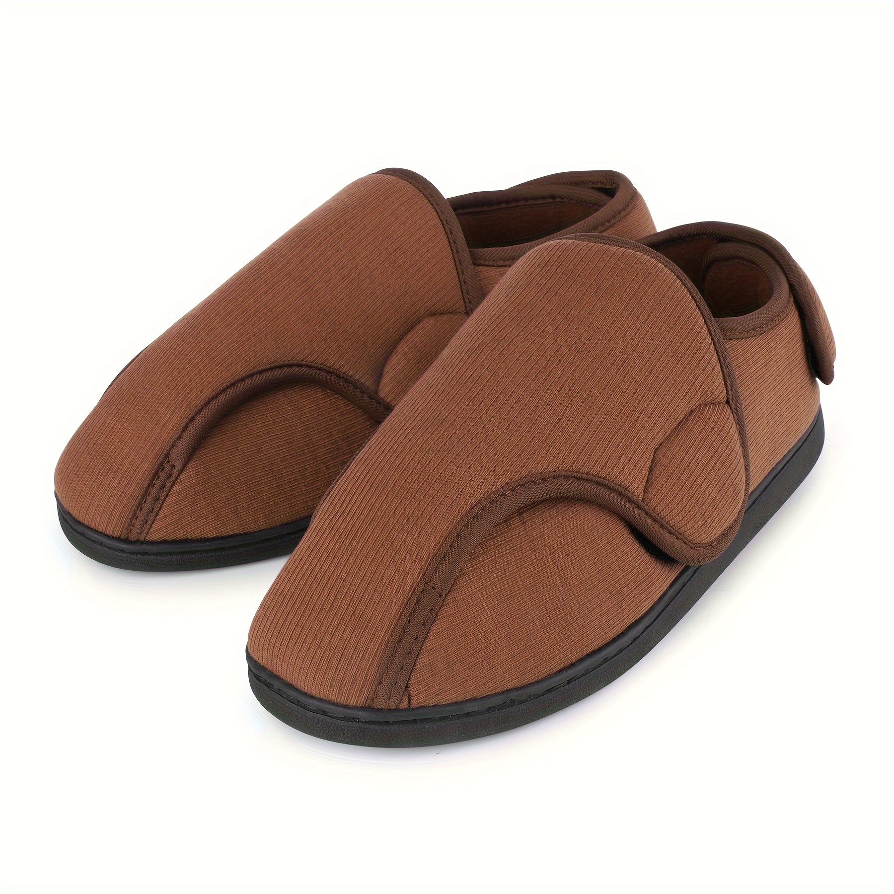 

Men's Casual Comfortable Solid Color Home Shoes, Non-slip Lightweight Soft Flat Shoes For Indoor