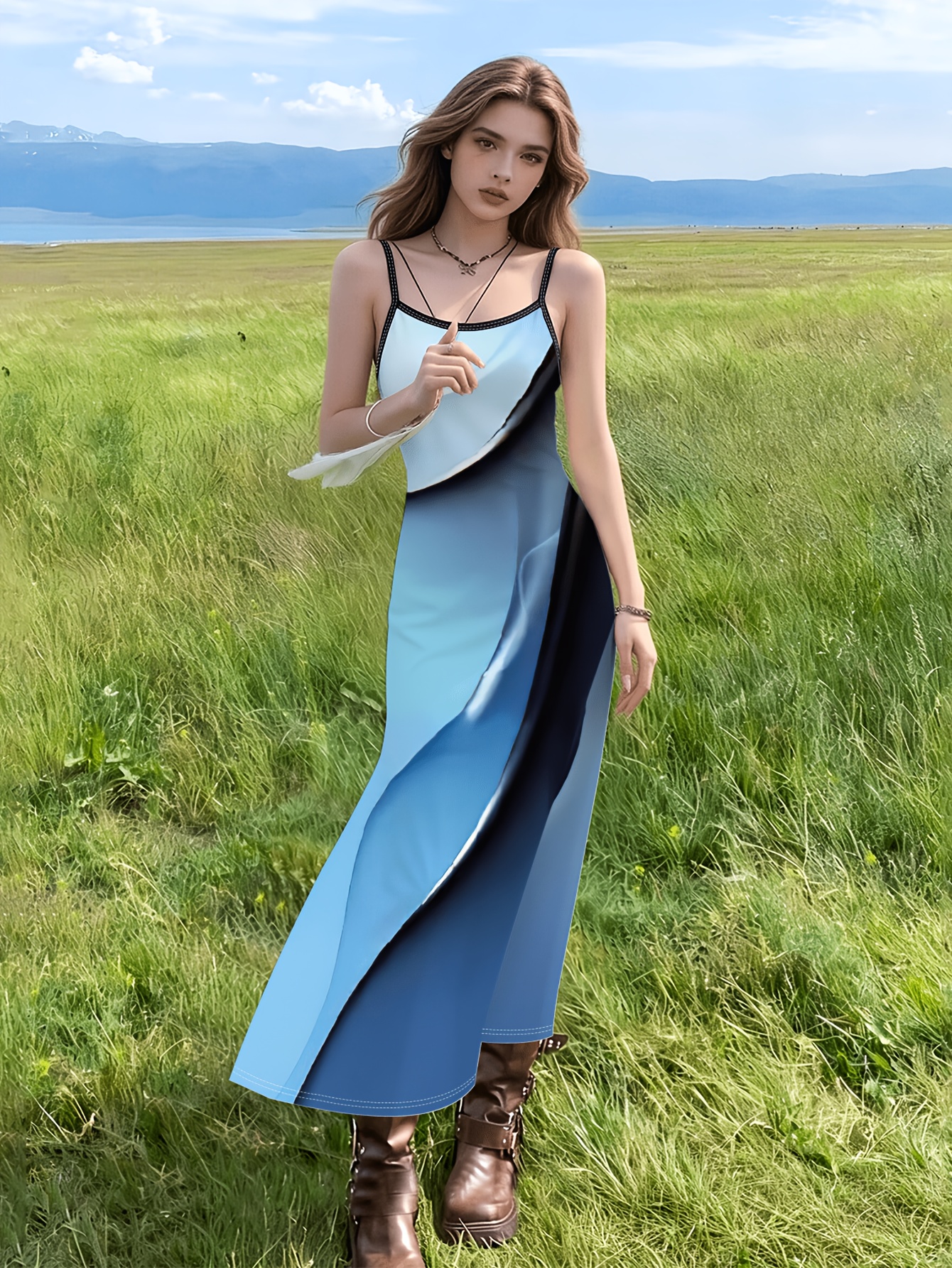 teenager holiday dresses Xdegoge Easter Dresses for Girls Rabbit Print with Tiered Skirt and Cap  Sleeves, Lightweight and Comfortable Teens Holiday Dress