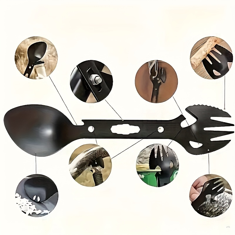 Outdoor Camping Gear Set with Essential Adventure Tools