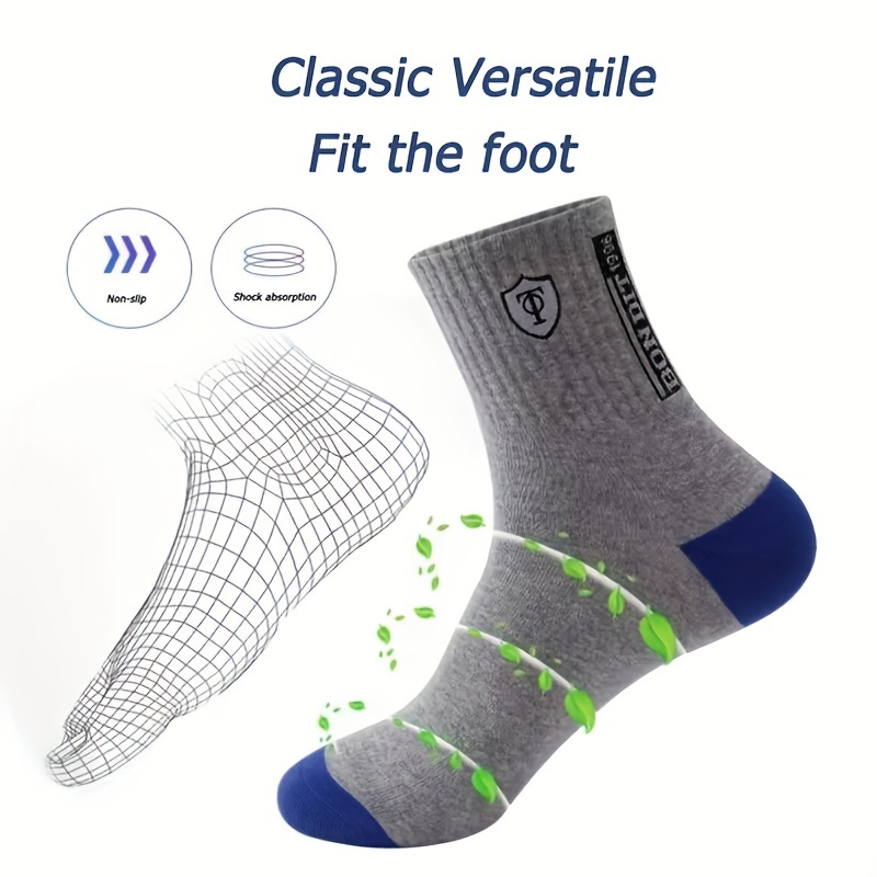 20 Pairs Men's Comfortable Breathable Socks