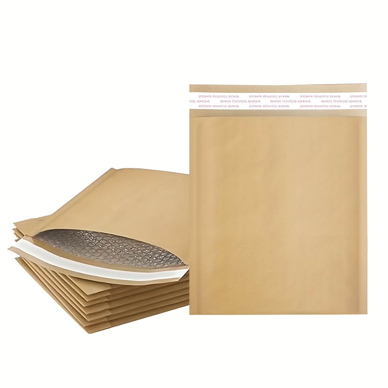 

25pcs Self-sealing Paper Foam Mail Envelopes, 7.87x84 Inch - Waterproof & Tear-resistant Padded Mailing Envelopes With Dotted Texture For Extra Durability