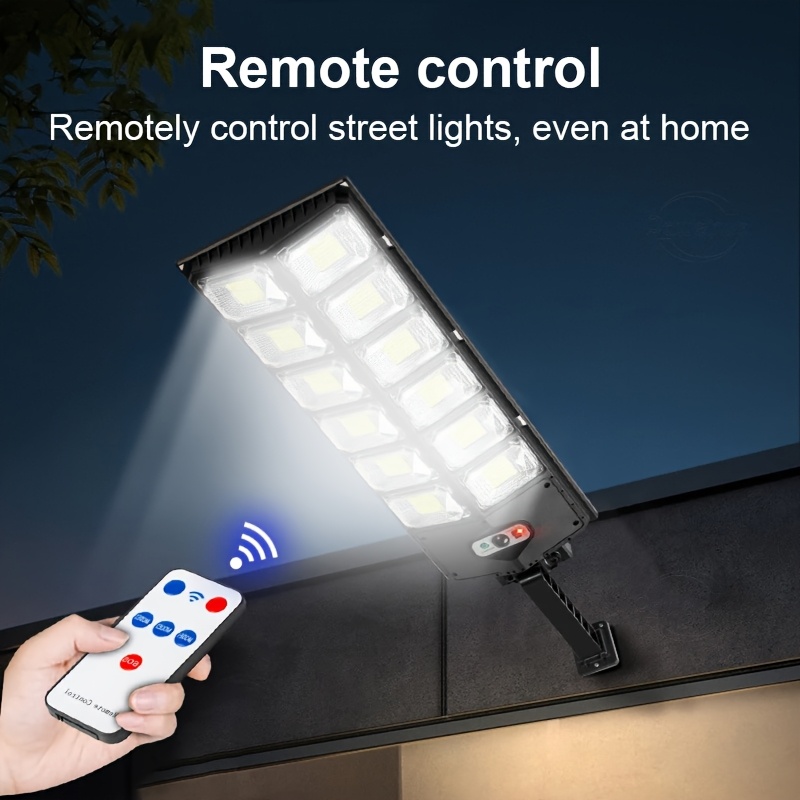 4pcs Solar Street Light Outdoor with Motion Sensor