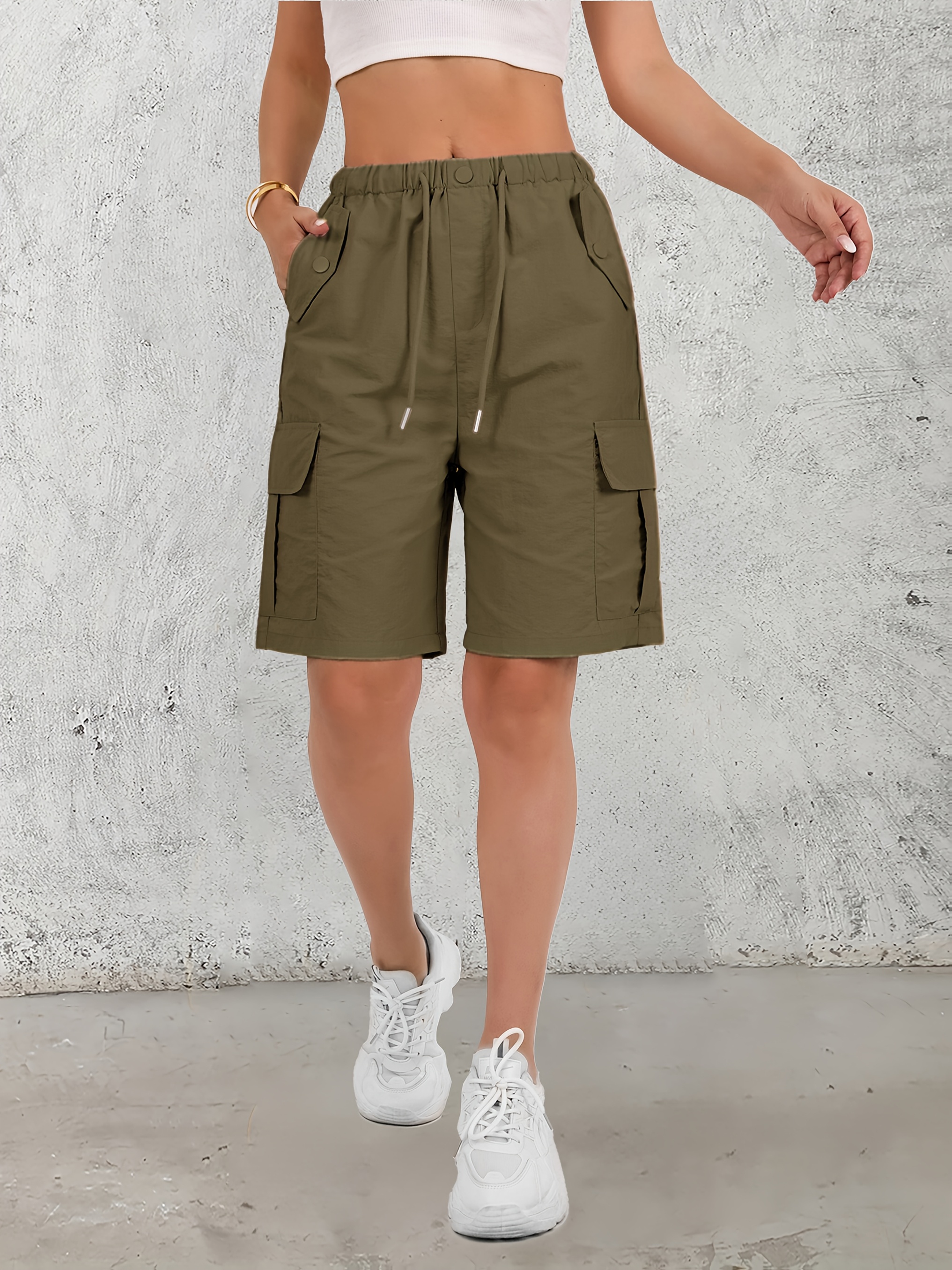 Cargo Shorts Pantalonetas Cortas Para Mujer Shorts Cargo