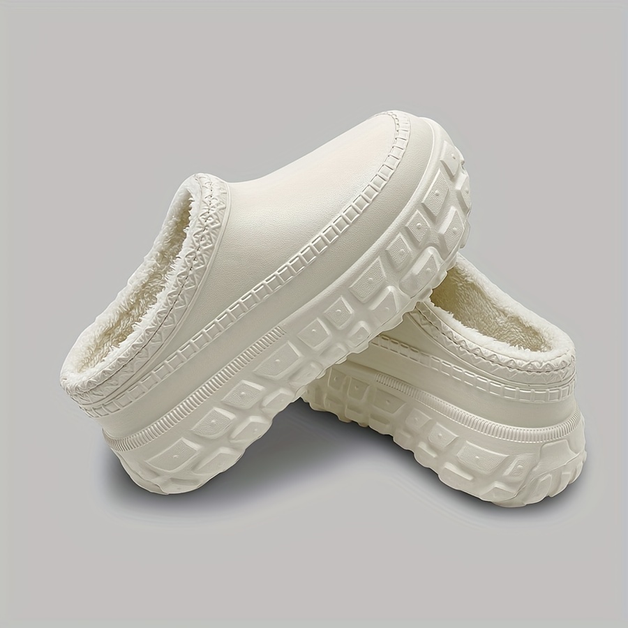 

Cozy Chef Clogs - Winter , Sole, Slip-resistant Eva Kitchen Shoes With Soft Fleece Lining, For Indoor/outdoor Use