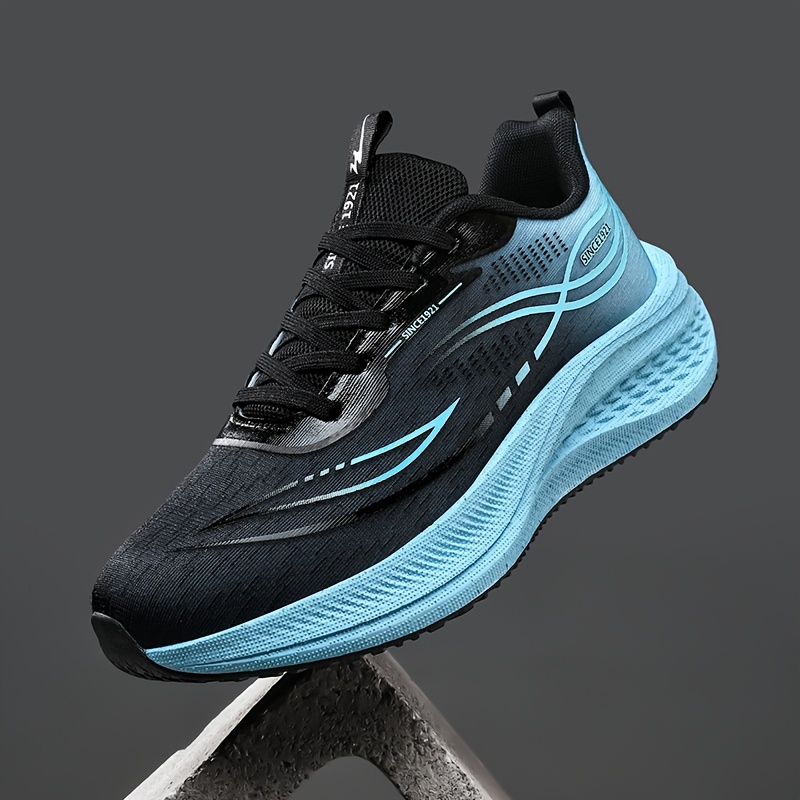 Men's Solid Color Wide Toe Road Running Shoes