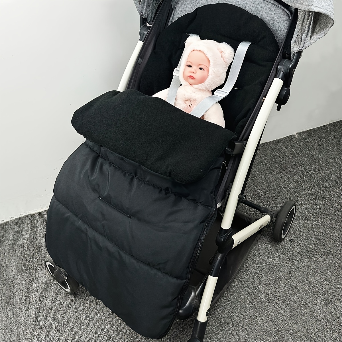 

1pc Chausson de poussette bébé, et imperméable au vent,