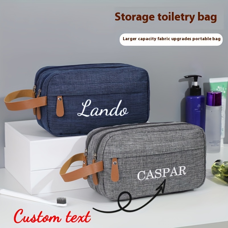 1 custom made mens toilet bag mens bag - Temu