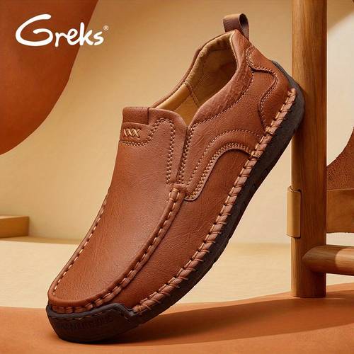 mens casual shoes business slip fashion driving shoes for male