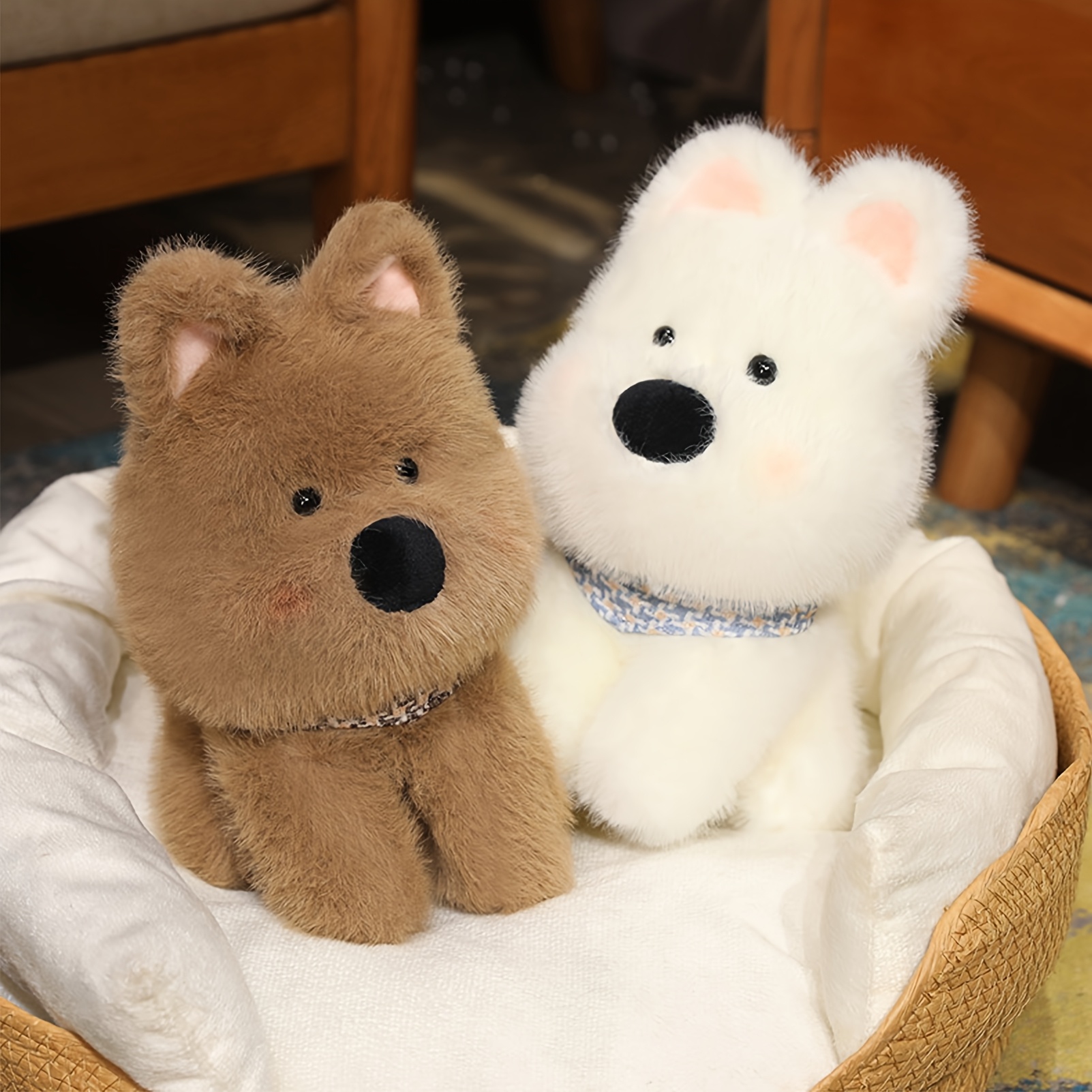 25cm 9 84in cartoon west highland   plush toys kawaii western highland dog stuffed animals plushies cute home decor ideal birthday or holiday gift halloween christmas gift Product details 3