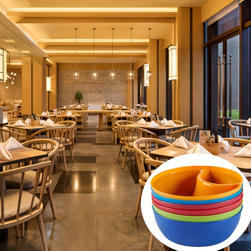 ensemble de 6 à frites en plastique, set de 6 couleurs de à frites non , bol à collation multifonctionnel, bol divisé, bol à trempette, tasse à assaisonnement, tasses à morceaux et à trempette, bol à sauce, bol séparateur, bol à chips de , tasse à frites, accessoires de cuisine détails 8