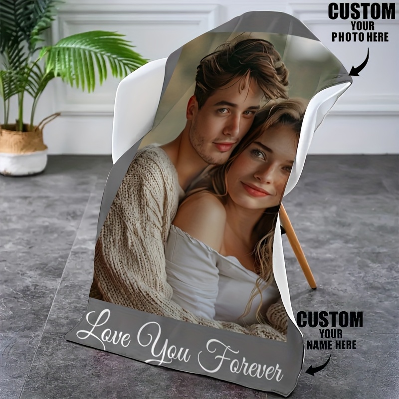 Customized Photo Extra Large Beach Towel, Gift