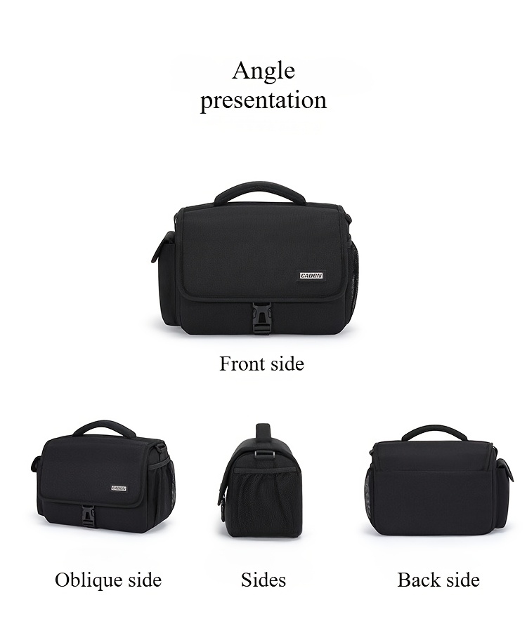   borsa per attrezzatura fotografica adatta per  , nikon, sony,  , ecc. disponibile   colori - borsa per fotocamera - materiale resistente, tracolla regolabile, scomparti per obiettivi, può contenere 2 o 3 obiettivi Dettagli dell'articolo 1