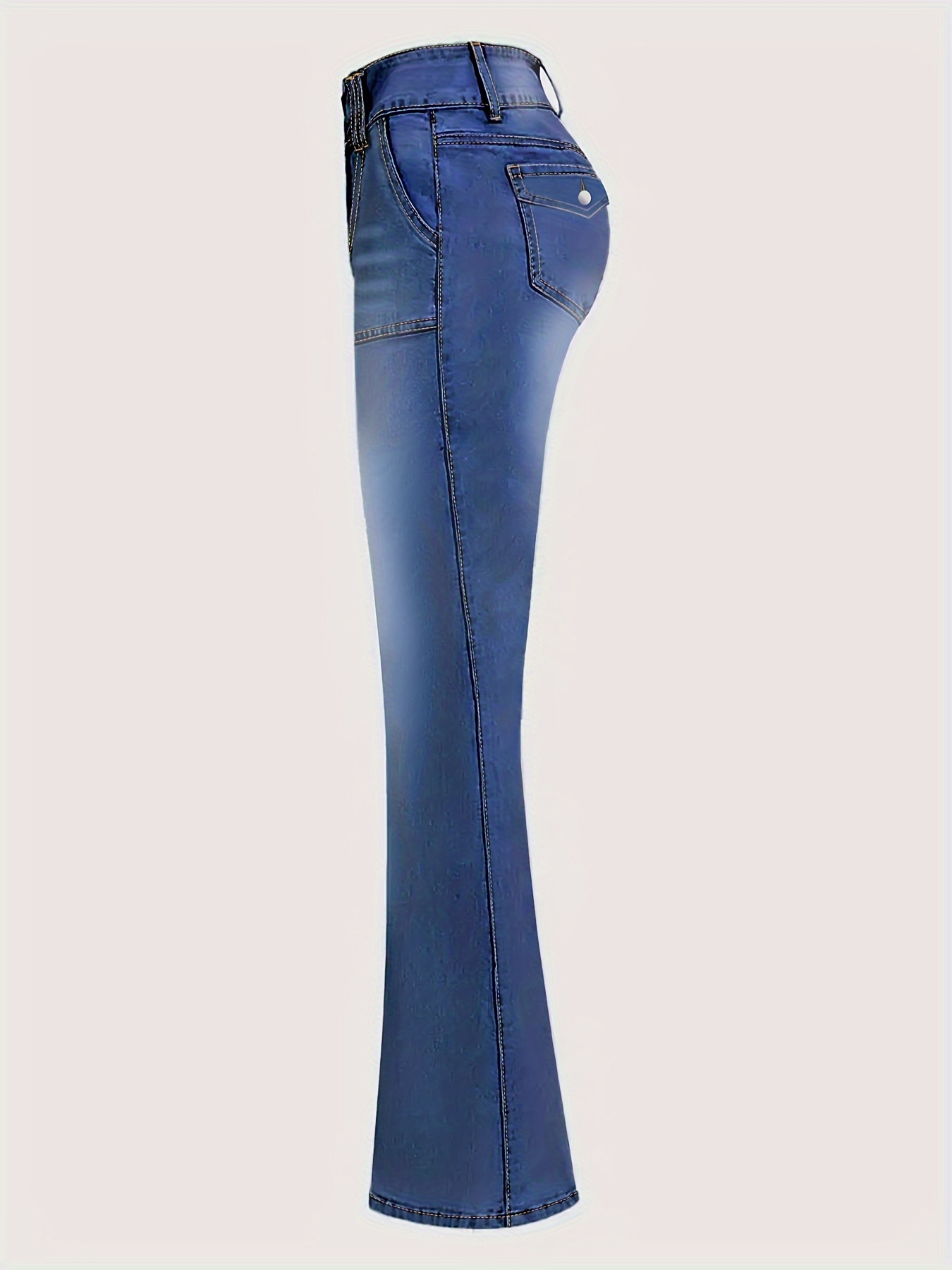 andwang Washed flare denim pants デニムパンツ
