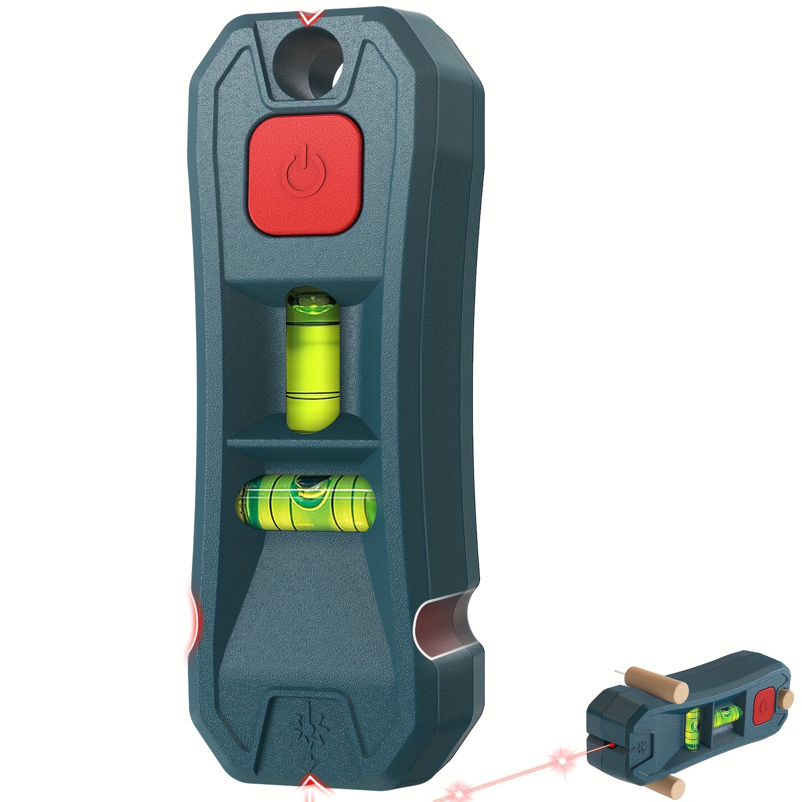 

Magnetic Stud Finder With Laser